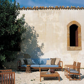 garden leisure waterproof and sunscreen teak furniture combination garden